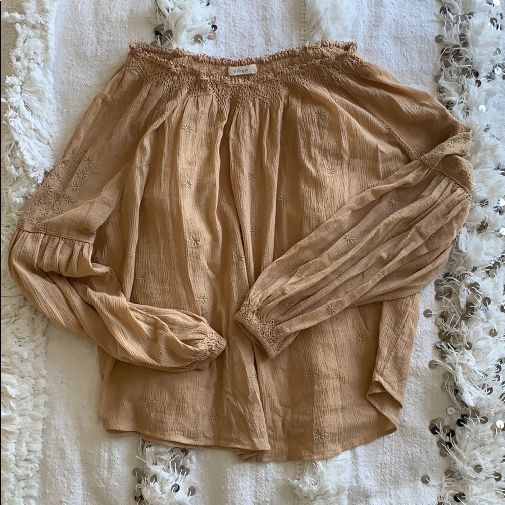 Embroidered Doen Top